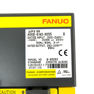 Module d'alimentation FANUC A06B-6140-H055 Alpha i d'origine, A06B-6140-H055, livraison rapide - Product Image 4