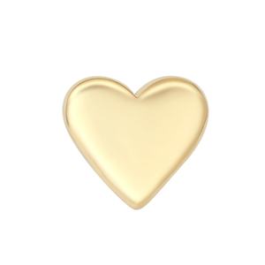 Piercing Stories 14K Oro sólido Tornillo roscado Top Pendientes Extremo Piercing para el cuerpo Joyería - Product Image 4