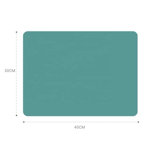Wholesale Customized Classic Design Rectangle Shape Extra Large Heat Resistant Durable <b>Silicone</b> Table Placemat Fujian Made OEM - Product Image 4
