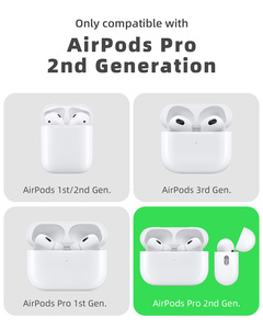 Fundas <span class=keywords><strong>de</strong></span> Silicona Suave para Apple <span class=keywords><strong>Airpods</strong></span> <span class=keywords><strong>Pro</strong></span>, Cubierta Protectora para Auriculares Inalámbricos, Funda para <span class=keywords><strong>Caja</strong></span> <span class=keywords><strong>de</strong></span> <span class=keywords><strong>Carga</strong></span> <span class=keywords><strong>de</strong></span> Apple Air Pods <span class=keywords><strong>Pro</strong></span> - Product Image 4