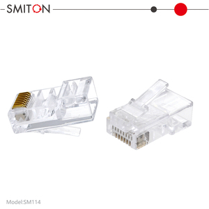 Connecteur <span class=keywords><strong>RJ45</strong></span> Cat5 non blindé UTP 8P8C pour câble réseau Cat5 torsadé - Product Image 5