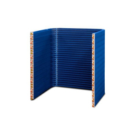 Condenseur d'air Tube de cuivre Bobine d'évaporateur à ailettes en aluminium Échangeur de chaleur Refroidisseur de surface