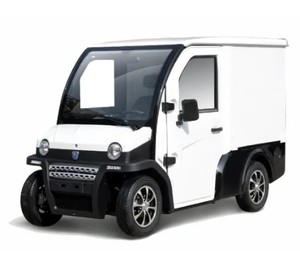 EVERBRIGHT EU Warehouse EEC L7e Mini <span class=keywords><strong>furgoneta</strong></span> eléctrica de carga EV Motor 2 asientos batería de litio para repartidor - Product Image 1