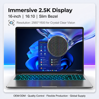 Ordinateur portable professionnel 16 pouces Intel Core Ultra 9 285H 32 Go LPDDR5 1 To SSD Windows 11 – Vente en gros OEM ODM Usine IA