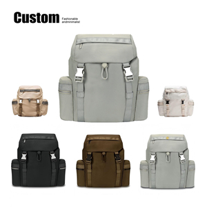 Sac à dos de voyage sportif de luxe personnalisé, imperméable, en denim, nylon, Oxford, respirant, doux, géométrique, décontracté, quotidien, professionnel - Product Image 1