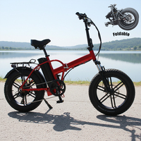 Vélo électrique pliable 500W, cadre tout en alliage durable, batterie longue autonomie, vélo électrique pour adulte, utilisation portable pour les trajets domicile-travail