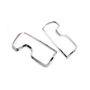 ABS כרום אביזרי רכב אחורי זנב אור כיסוי לקצץ קישוט עבור שברולט סילברדו HD 2019 2020 - Product Image 3