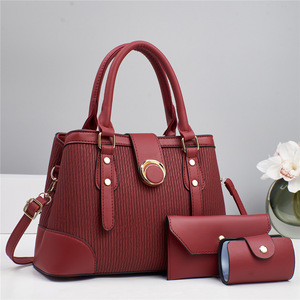 Conjunto de 3 Bolsos de Mano Azul Claro para Mujer con Asa Superior, Correa para el Hombro, Cartera y Mini Bolso para Viajes Diarios - Product Image 2