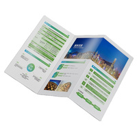 Brochures et affiches imprimées personnalisées, commandes OEM, dépliants, impression de catalogues colorés avec finition artistique de surface, directement de l'usine