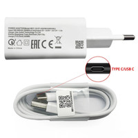 Grosir asli cepat EU pengisi daya MDY-10-EF QC3.0 18W kabel Usb C adaptor untuk XIAOMI Poco F3 GT X3 9T Redmi Note 9s Note 10 P