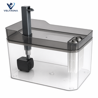 Fontaine à eau pour animaux de compagnie, distributeur automatique pour chat et chien, système de filtration à pompe silencieuse, sans acier inoxydable, vente en gros