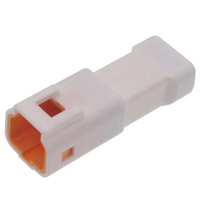Adaptateur étanche mâle en laiton 03T-JWPF-VSLE-S, connecteur de câble électrique automobile, prise de voiture, 2 3 4 6 8 broches en nylon