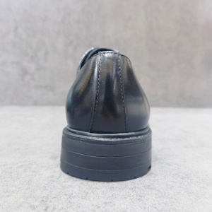 <strong>Brogue</strong> Carved Leather Dress Shoes for <strong>Men</strong> Large Size Formal Business Style for Office Career Winter Spring &amp; Autumn Use - Product Image 5