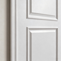 Porte intérieure moderne en MDF laqué imperméable Xinpai, prix usine, pour hôtel, école, chambre à coucher
