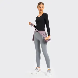 Best Sellers Yoga Leggings Black Factory Wholesale Comfortable Woman Comfortable Wear Pants Yoga Leggings