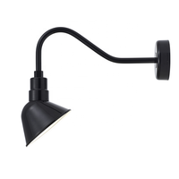 ETL FCC lampu sein LED, Sensor gerak senja ke fajar fotosel luar ruangan lampu tanda eksterior komersial lampu leher angsa tahan air IP65