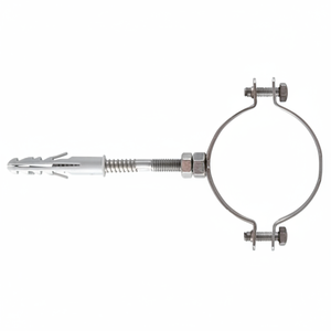 VRM INOX 38-44 3214 VORPA collare tubo in acciaio INOX con morsetti in Nylon - Product Image 1