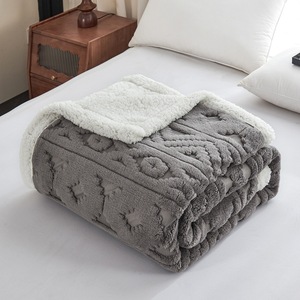 Queen/<strong>King</strong> <strong>Size</strong> Four Seasons Comfortable Nap Knitted <strong>Throw</strong> Blanket Warm Taffeta Thick Solid Anti-Pilling Eco-Friendly Modern - Product Image 6
