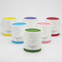 Emballage de savon personnalisé en tube de papier, boîte écologique de luxe, emballage biodégradable pour bombes de bain faites à la main pour le savon