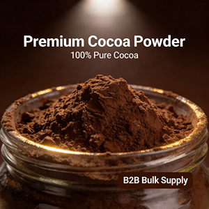 Polvo de Chocolate Crudo 100% Puro al por Mayor desde Almacenes en EE. UU. y la UE, Polvo de Cacao Negro Alcalinizado 10%-12% para Bebidas y Productos Lácteos - Product Image 4