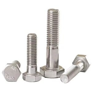 Viti a macchina con testa esagonale a filettatura parziale in acciaio inossidabile 304 <span class=keywords><strong>DIN</strong></span> <span class=keywords><strong>931</strong></span> M6 M8 M10 M12 <span class=keywords><strong>M14</strong></span> M16 M20-M36 - Product Image 1