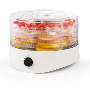 Déshydrateur alimentaire professionnel 5 plateaux en acier inoxydable et plastique, à commande numérique, haute efficacité, pour viande, poisson, légumes et fruits - Product Image 1