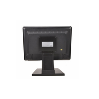 Aonpos Écran LCD tactile résistif de 15 pouces Haut-parleur de studio Port USB Moniteur de bureau portable avec base pliante
