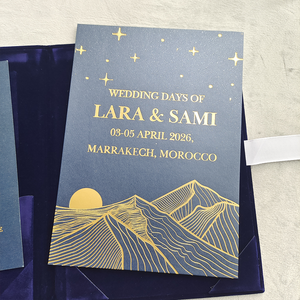 การ์ดเชิญคริสต์มาสแบบพิมพ์ลายหรูหราเป็นมิตรกับสิ่งแวดล้อม พร้อมซองจดหมายปิดผนึกด้วยตนเองด้วยตราประทับขี้ผึ้ง การ์ดอวยพรทำมือสไตล์โมเดิร์น - Product Image 4