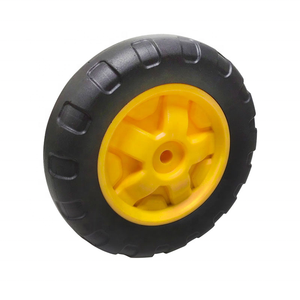 Werksverkauf <span class=keywords><strong>8</strong></span> Zoll leise und nicht aufblasbare halbohrende Gummiräder Werkzeug Auto Rollen - Product Image 3