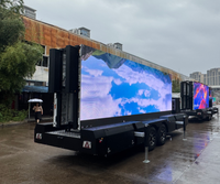 Écran LED grand format d'extérieur EF22 P6 pour diffusion publicitaire, panneau d'affichage numérique mural fixe couleur, remorques d'affichage SDK