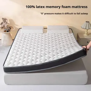 Oem Odm <b>Memory</b> <b>Foam</b> Cooling Medium Mattress Cover Soft <b>Cushion</b> for Hotel Dormitory Student Bed <b>Foam</b> Mattress Cover - Product Image 2