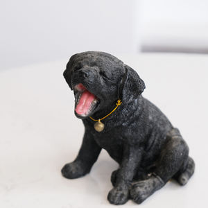 Productos de tendencia 2023 resina artesanía el lindo perro negro Bobble Head venta al por mayor personalizado Pet R Pet Shop regalos de recuerdo - Product Image 2