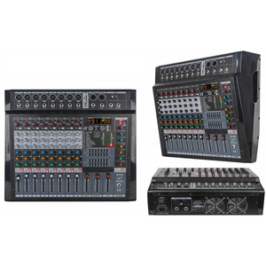 Mixer Professionale Amplificato a 6/8/12/16 Canali con BT per Palco, DJ, Sistema Audio Live e Amplificatore PA - Product Image 6