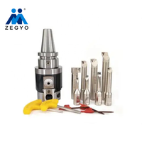 Ensemble de têtes de perçage micro DIN69871 40-NBH2084, kit d'outils de perçage universel à réglage fin avec boîte à outils