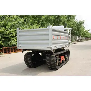 Desert snow swamp agricultural material transport vehicle all terrain rubber track loading car