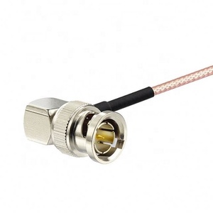 Mini BNC Male to BNC Male Right Angle RG179 <strong>Cable</strong> 5 feet for HD <strong>SDI</strong> Video Camerawith good quality - Product Image 2