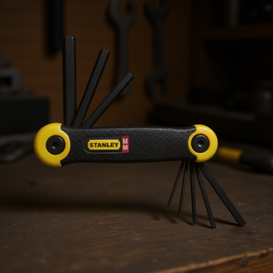 Jeu de clés hexagonales Stanley 8 pièces métriques pliables - Product Image 3