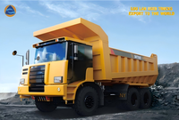 Camion benne minier autonome SANY SKT90S diesel 6x4 à conduite à gauche, 60 tonnes, poids lourd, tout-terrain, pour le transport minier