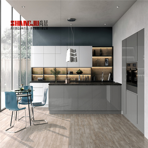 Dernière Conception Kitchenette Appartements Personnalisé Moderne Armoires De Cuisine - Product Image 3