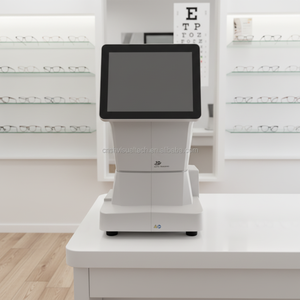 VisualTech FA-300K Autorefrattometro Cheratometro 3D Completo con Schermo <span class=keywords><strong>Touch</strong></span> Senza Bordi Tecnologia di Auto-test Ottico Refrattometro Oculare - Product Image 2