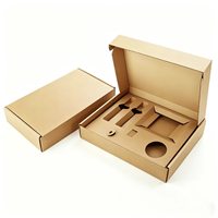 Boîtes d'expédition personnalisées en carton ondulé recyclable pour vêtements, chaussures, boîtes pliables, emballages cadeaux sur mesure