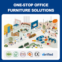 Mobilier de bureau commercial complet, achat centralisé, conception sur mesure pour projet de rénovation de bureaux d'entreprise