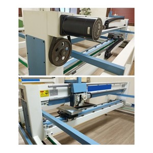 Máquina de fabricación de fieltro de fibra no tejida, máquina de punzonado con aguja, máquina de acolchado de doble cabezal, motor de alta velocidad y alta resistencia - Product Image 3