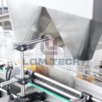 Ligne de production de comptage de bonbons, machine automatique de comptage, de remplissage et de bouchage de bonbons durs et de bonbons gélifiés