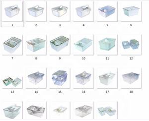 Gabbia di allevamento per roditori da laboratorio, gabbia per animali domestici in acciaio inossidabile, gabbia per trasporto di animali piccoli con cremagliera - Product Image 4