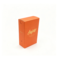 Supports en papier pour frites APP Takeout, boîtes d'emballage jetables avec logo orange pour les fournitures des restaurants de restauration rapide