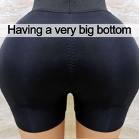 Culotte gainante push-up pour femme, rehausseur de fesses et de hanches, avec rembourrage pour un effet fessier volumineux