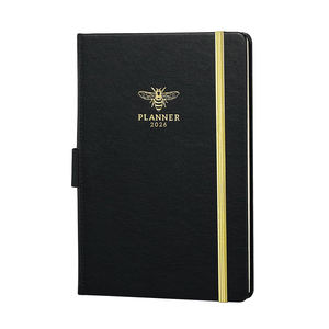 สมุดโน้ตหุ้มหนังนิ่ม A5 สไตล์เรโทร สำหรับธุรกิจ สำนักงาน สวยงาม เหมาะสำหรับการประชุม ไดอารี่ ปรับแต่งได้ - Product Image 1