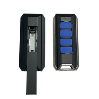 Nouveau design modèle privé 433MHz 4 canaux contrôle RF 4 boutons porte électrique porte de garage télécommande