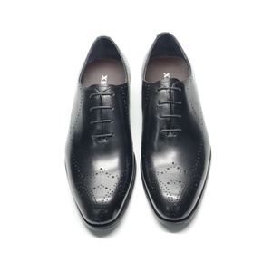 Zapatos de Vestir de Piel Auténtica para Hombre, Estilo Italiano, de Alta Calidad, con Punta en Pico, para Oficina, Negocios y Ocasiones Formales, Otoño - Product Image 4